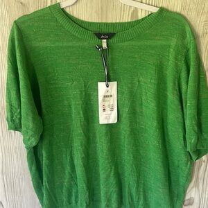 Joules emberly green shirt sleeve US  size 14